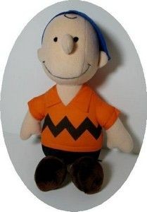 Charlie Brown Fabric-Covered Doll (Higher Nap)