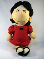 Lucy Fabric-Covered Doll with Acrylic Stand