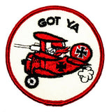 SNOOPY RED BARON PATCH - GOT YA