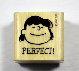 Lucy RUBBER STAMP - Perfect! - snoopn4pnuts.com