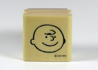 Charlie Brown Happy Face RUBBER STAMP