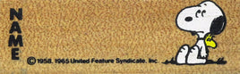 Snoopy Name RUBBER STAMP - snoopn4pnuts.com