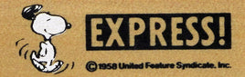Snoopy Express RUBBER STAMP - snoopn4pnuts.com