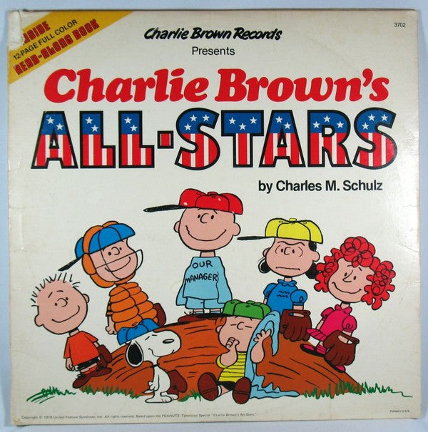 Charlie Brown's All-Stars LP Record With Read-Along Book