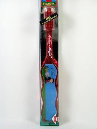 Charlie Brown And Lucy "Movee" Action-Magic Toothbrush - Red