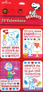 Peanuts Gang Valentine's Day Riddle Cards