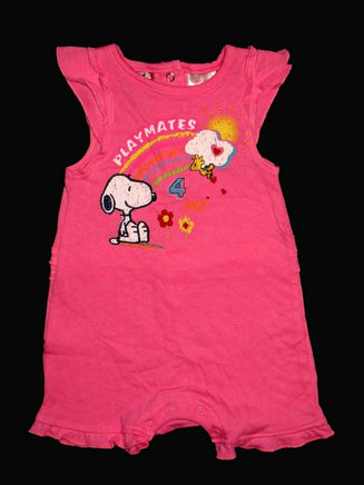 Snoopy Girls Baby Romper