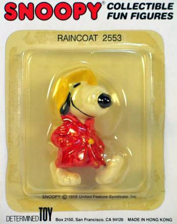 Raincoat Snoopy Pvc