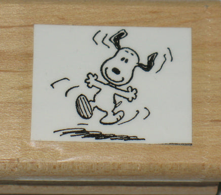 Happy Day Rubber Stamp (Used Stamp/Remounted) - snoopn4pnuts.com