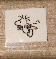 Woodstock Flying Mini Rubber Stamp (New Remounted)