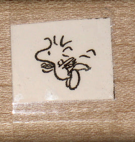 Woodstock Flying Mini Rubber Stamp (New Remounted) - snoopn4pnuts.com