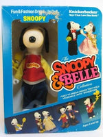 Snoopy and Woodstock Rubber Dolls Set (New But Near Mint)