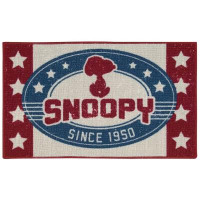Peanuts Indoor/Outdoor Accent Rug - Snoopy Since 1950 - snoopn4pnuts.com