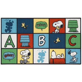 Peanuts Indoor/Outdoor Accent Rug - Pop Art - Almost 4 Feet Long! - snoopn4pnuts.com