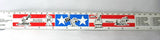 Snoopy Vintage 12" Metal Patriotic Ruler