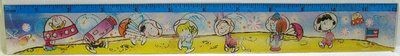 Peanuts Gang On The Moon 12" Movee Ruler