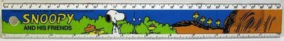 Snoopy And His Friends 12" Ruler