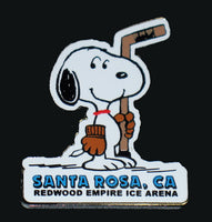 Redwood Empire Ice Arena Enamel Pin - snoopn4pnuts.com