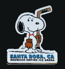 Redwood Empire Ice Arena Enamel Pin - snoopn4pnuts.com