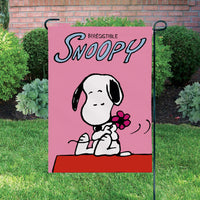 Peanuts Double-Sided Flag - Irresistible Snoopy