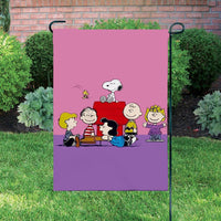 Peanuts Double - Sided Flag - The Gang - snoopn4pnuts.com