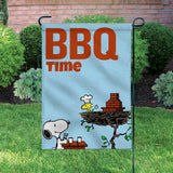 Peanuts Double-Sided Flag - BBQ Time