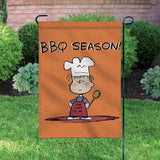 Peanuts Double-Sided Flag - Linus BBQ Chef