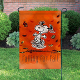 Peanuts Double-Sided Flag - Falling For Fall