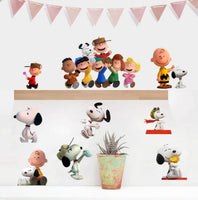 Peanuts Giant PVC/Vinyl Sticker Sheet (Includes The Little Red Haired Girl!) - snoopn4pnuts.com
