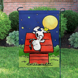 Peanuts Double-Sided Flag - Snoopy's Hangover