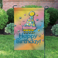 Peanuts Double - Sided Flag - Happy Birthday - snoopn4pnuts.com