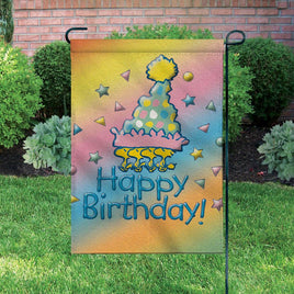 Peanuts Double - Sided Flag - Happy Birthday - snoopn4pnuts.com