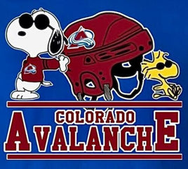 Professional Hockey Indoor/Outdoor Waterproof Vinyl Decal - Colorado Avalanche - snoopn4pnuts.com