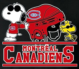 Professional Hockey Indoor/Outdoor Waterproof Vinyl Decal - Montreal Canadiens - snoopn4pnuts.com