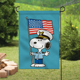 Peanuts Double-Sided Flag - Snoopy Air Force