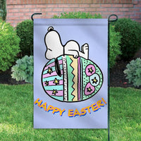 Peanuts Double-Sided Flag - Happy Easter!