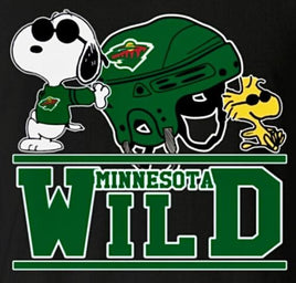 Professional Hockey Indoor/Outdoor Waterproof Vinyl Decal - Minnesota Wild - snoopn4pnuts.com