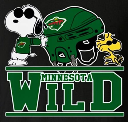 Professional Hockey Indoor/Outdoor Waterproof Vinyl Decal - Minnesota Wild - snoopn4pnuts.com