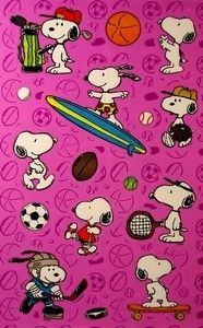 Snoopy Sports Stickers