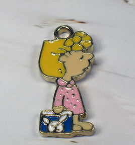 Sally Enamel Charm - snoopn4pnuts.com