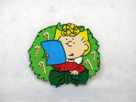 Sally Christmas Wreath Patch