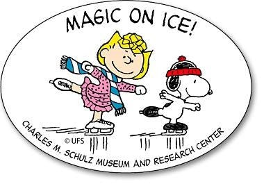 Magic On Ice Exhibition Sticker - Sally