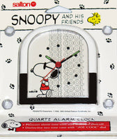 Snoopy Joe Cool Quartz Alarm Clock
