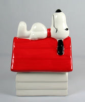 Benjamin & Medwin Snoopy Doghouse Salt And Pepper Shakers