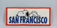 SNOOPY SAN FRANCISCO PATCH