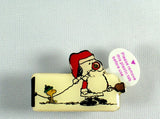 Snoopy Santa Light-Up Enamel Pin