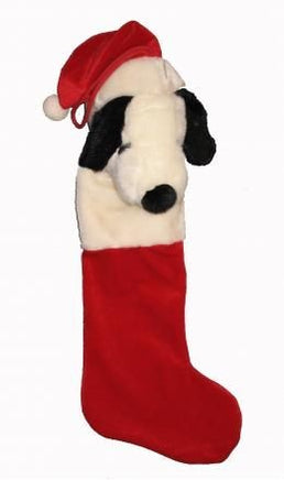 Snoopy Santa Plush Christmas Stocking