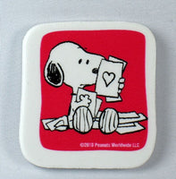 Snoopy Reading Valentines Scrapbooking Embellishment