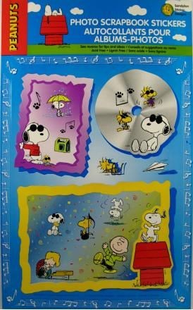 Peanuts Gang Photo/Scrapbook Stickers - Special Low Price!