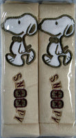 Snoopy Plush Seat Belt Pads